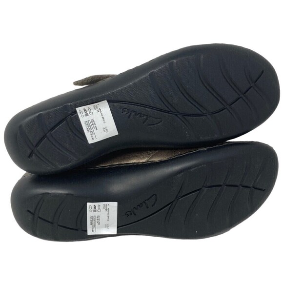 NEW Clarks Ashland Women's Size 9 N Spin Slip On Loafer Pewter NIB - Picture 9 of 12